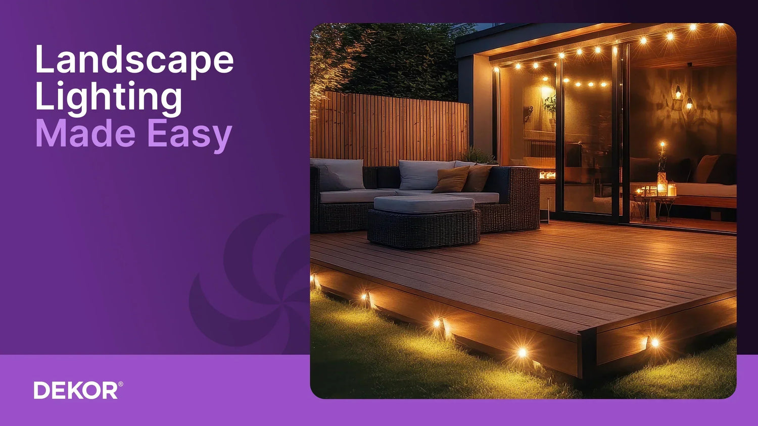 How to Choose the Right Lighting for Your Landscape Design