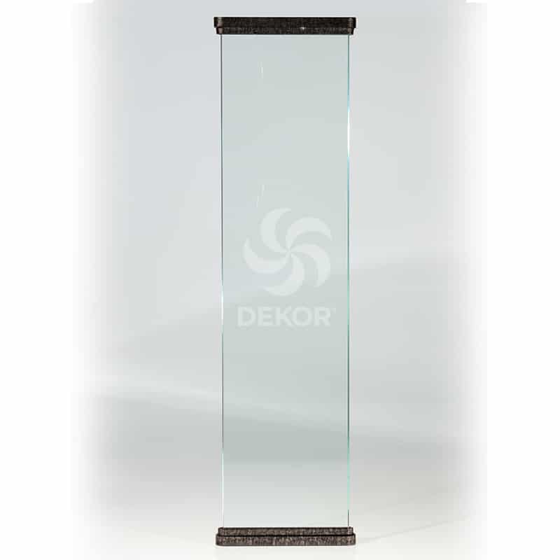 Perfect Panel Custom Etched Glass Baluster