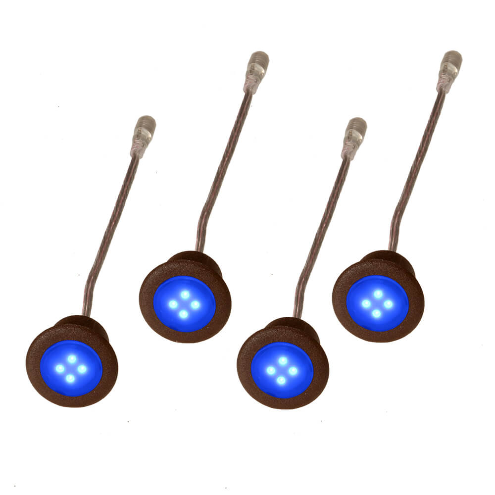 Colored LED Recessed Down Lights