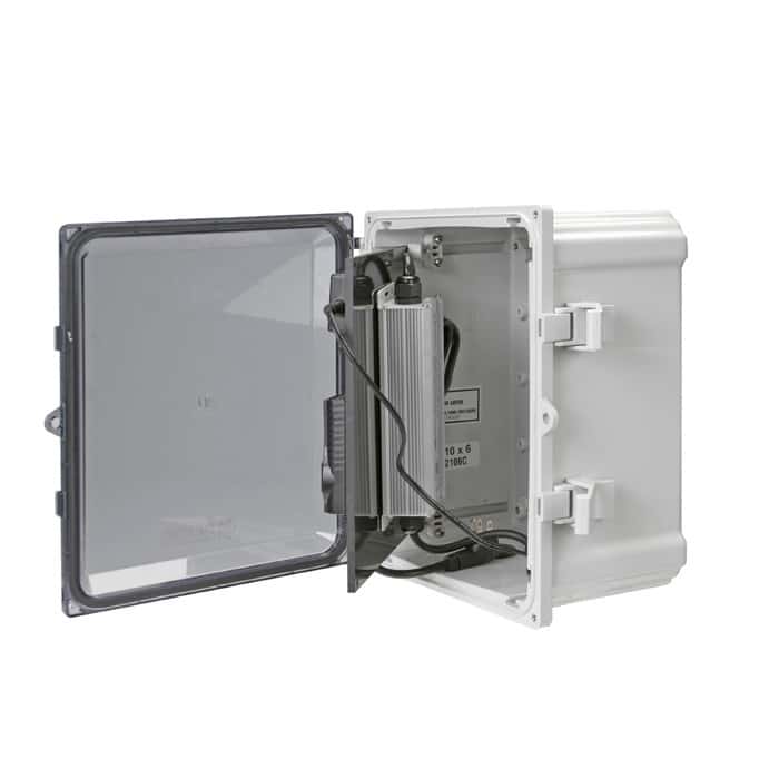 EZ Enclosure With Mounting Plate and Hinges