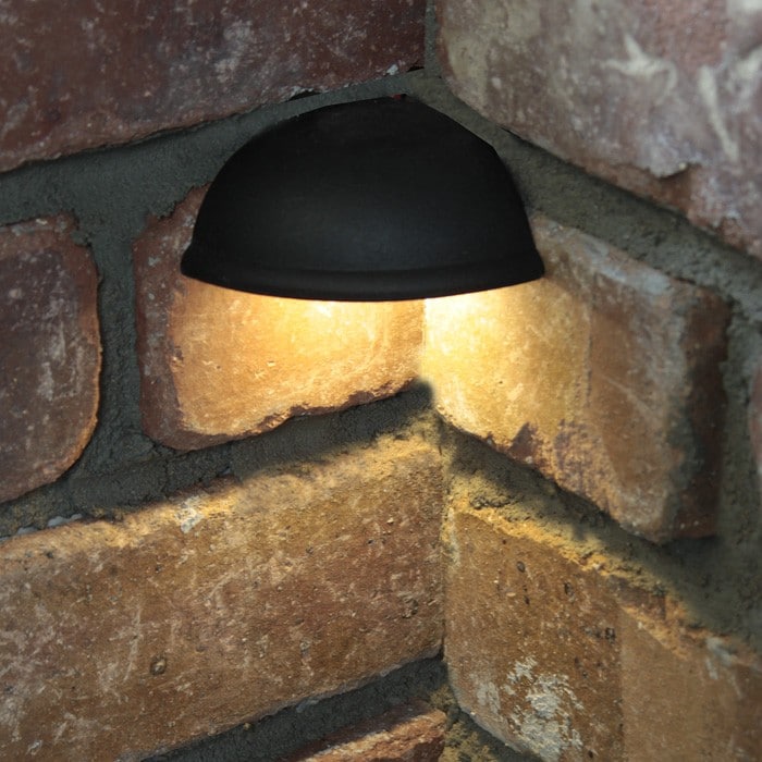 LED Hardscape Corner Wall Light