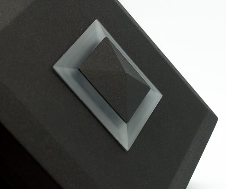 Flat Post Cap with LED Top Light - No Down Lights