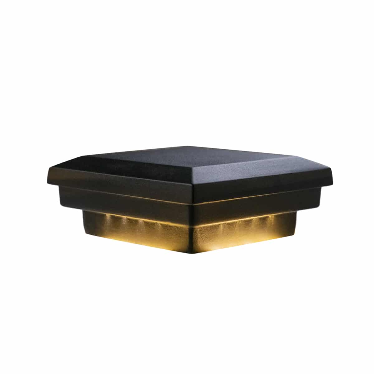 Flat Post Cap with LED Lights