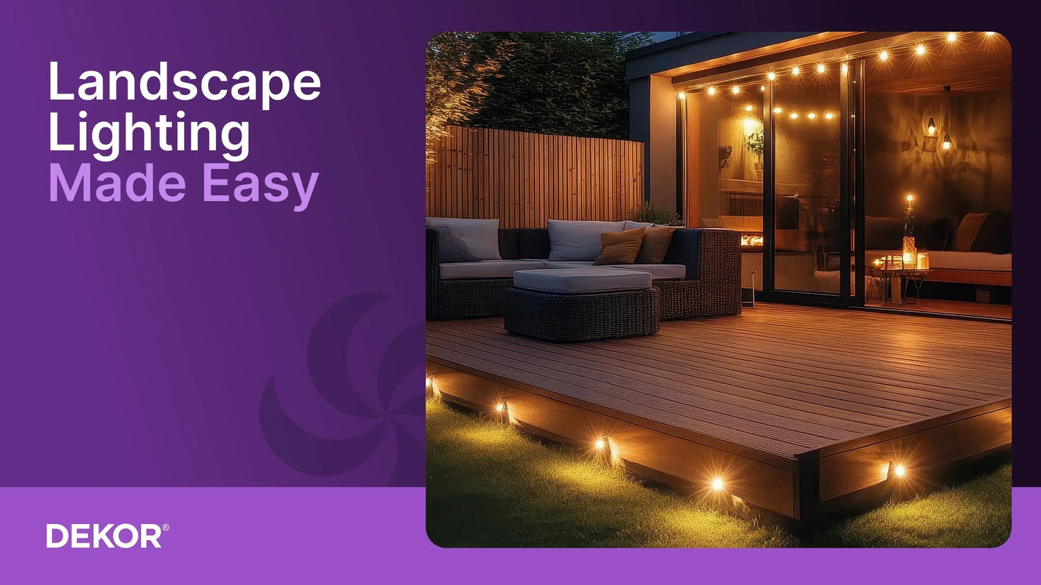 How to Choose the Right Lighting for Your Landscape Design