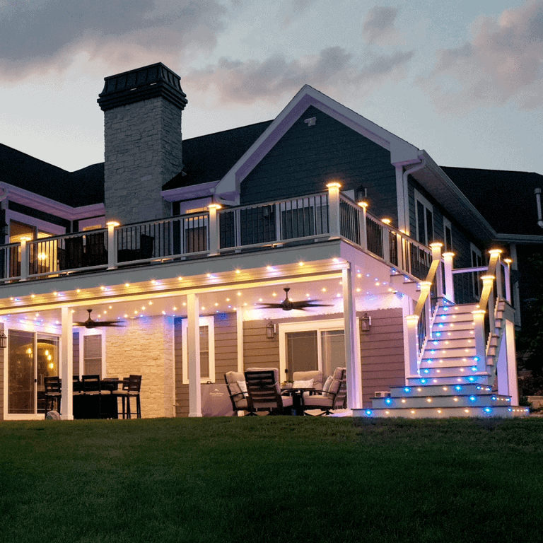 8 Lighting Ideas to Bring Style and Safety to Your Deck Stairs