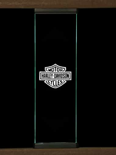 Perfect Panel Custom Etched Glass Baluster
