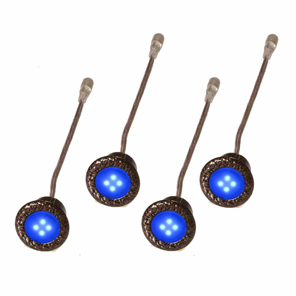 Colored LED Recessed Stair Lights