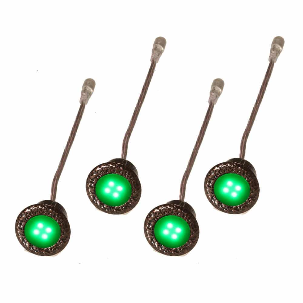 Colored LED Recessed Stair Lights