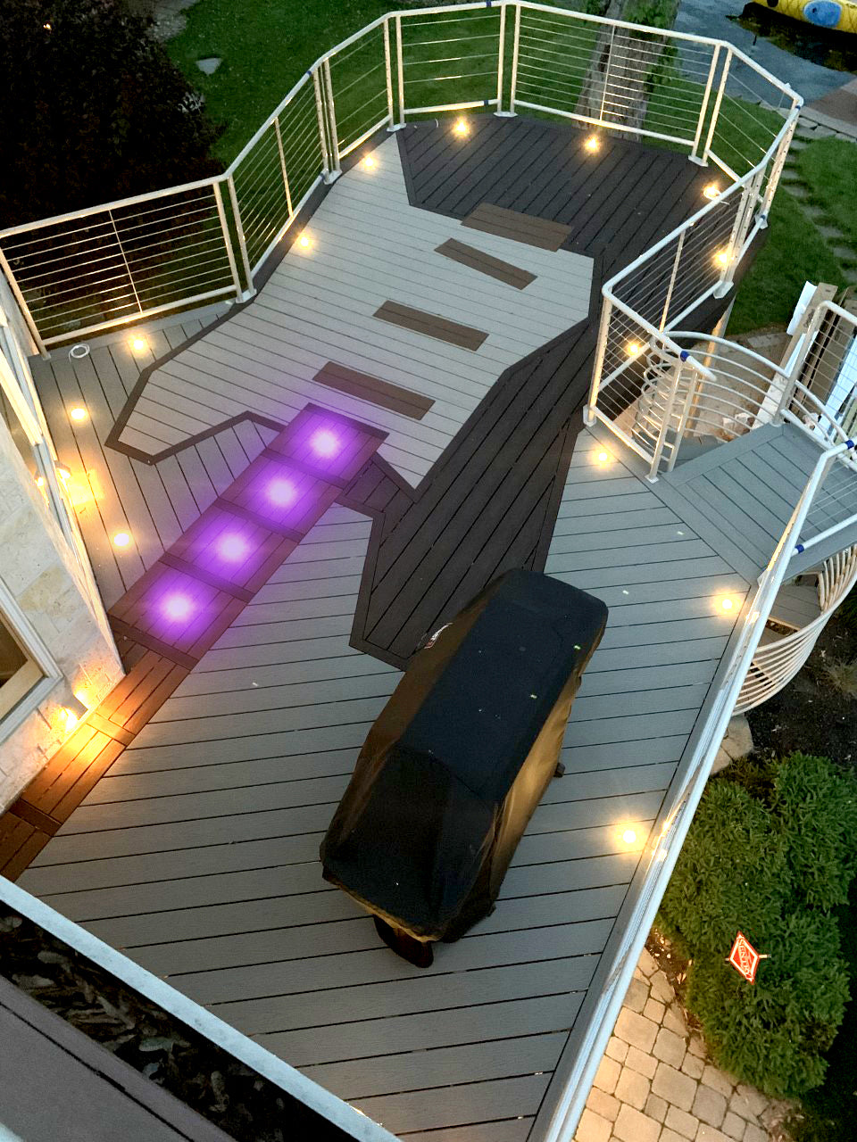 RGBW Recessed DEK·DOT® LED Lights