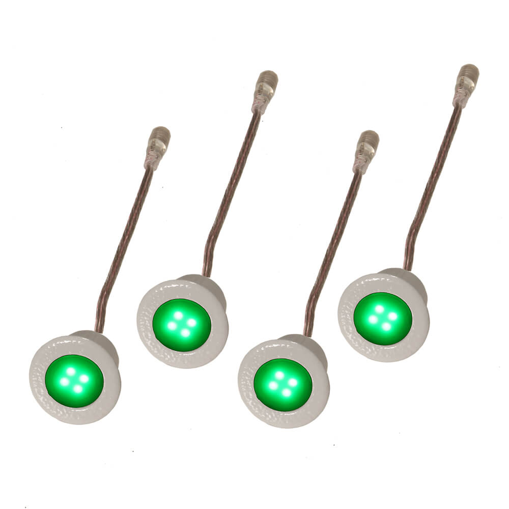 Colored LED Recessed Stair Lights