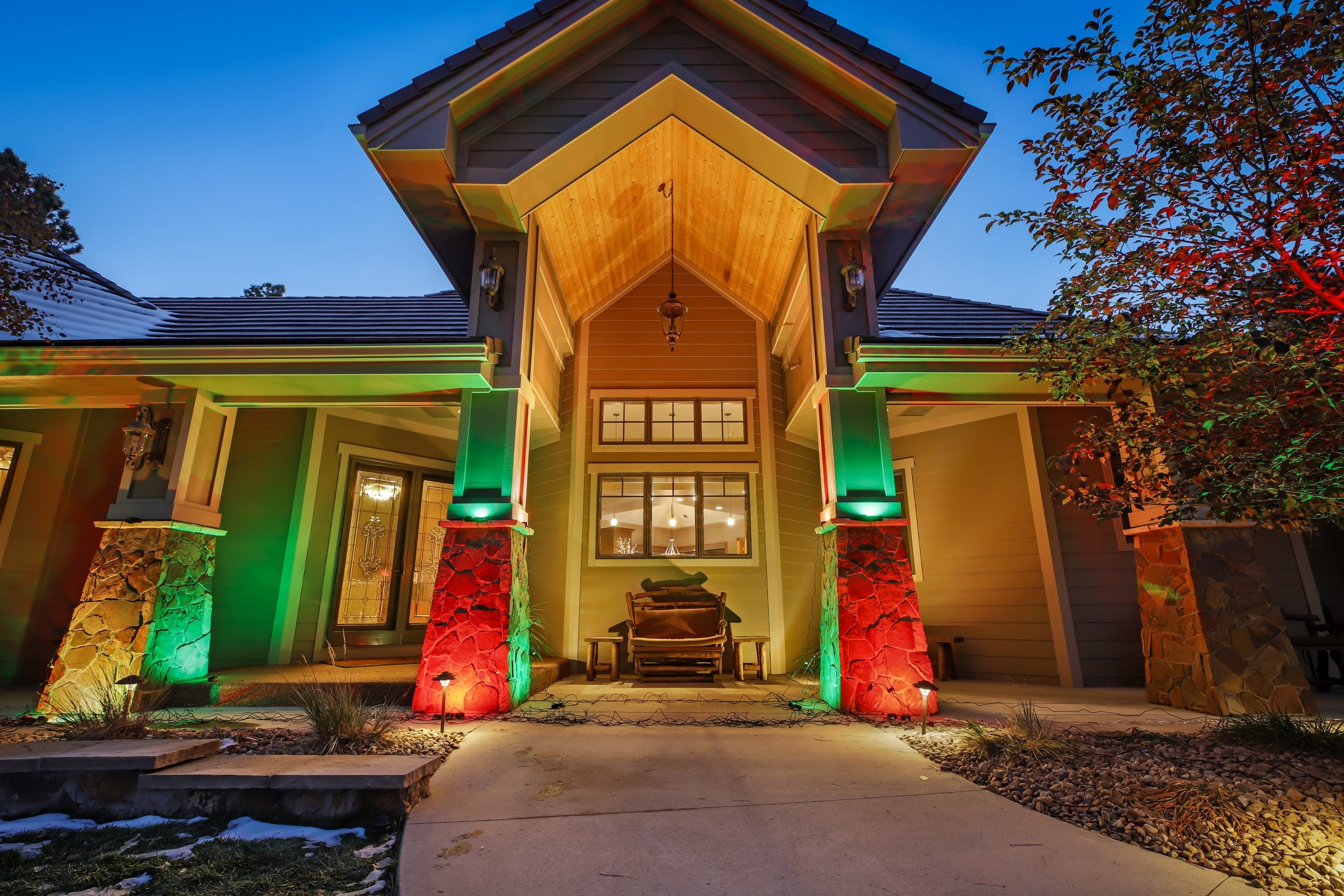 RGBW Recessed Up/Down LED Lights