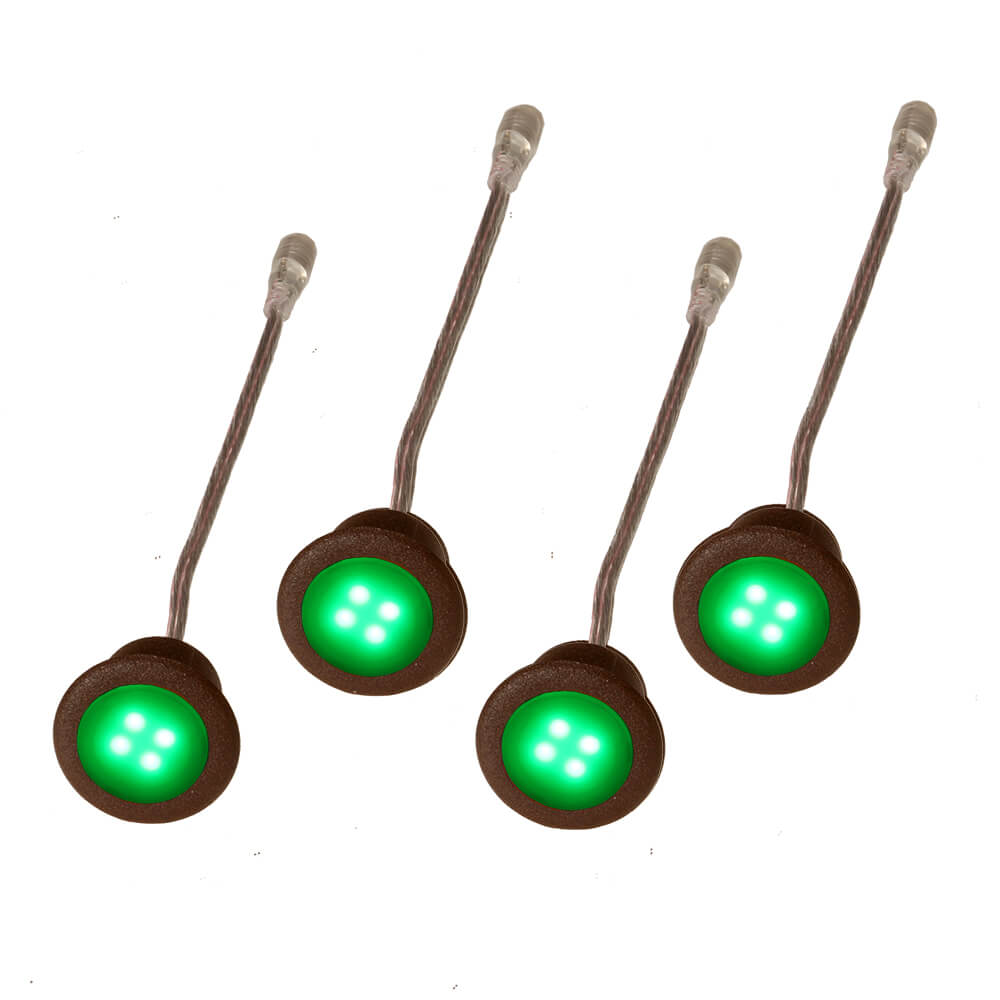 Colored LED Recessed Stair Lights