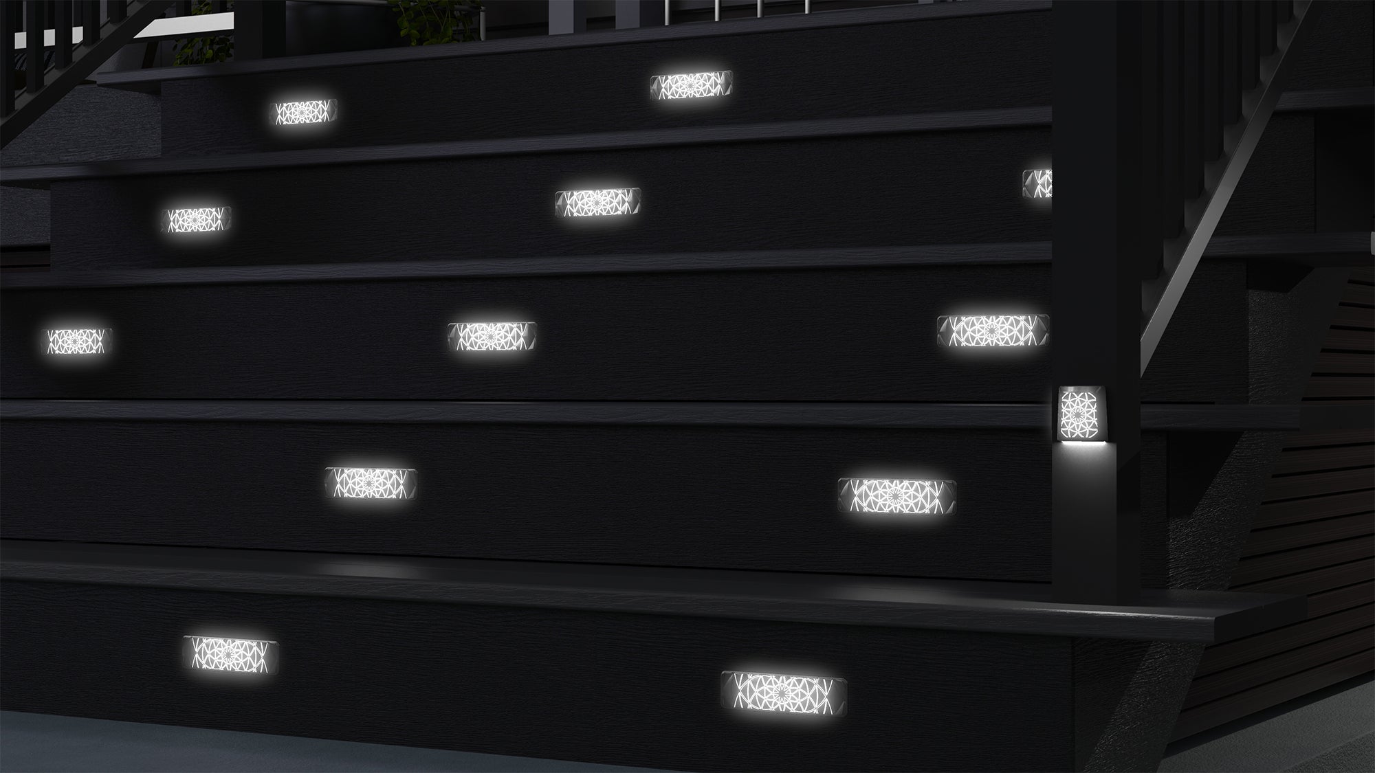 Decorative Recessed Stair Light