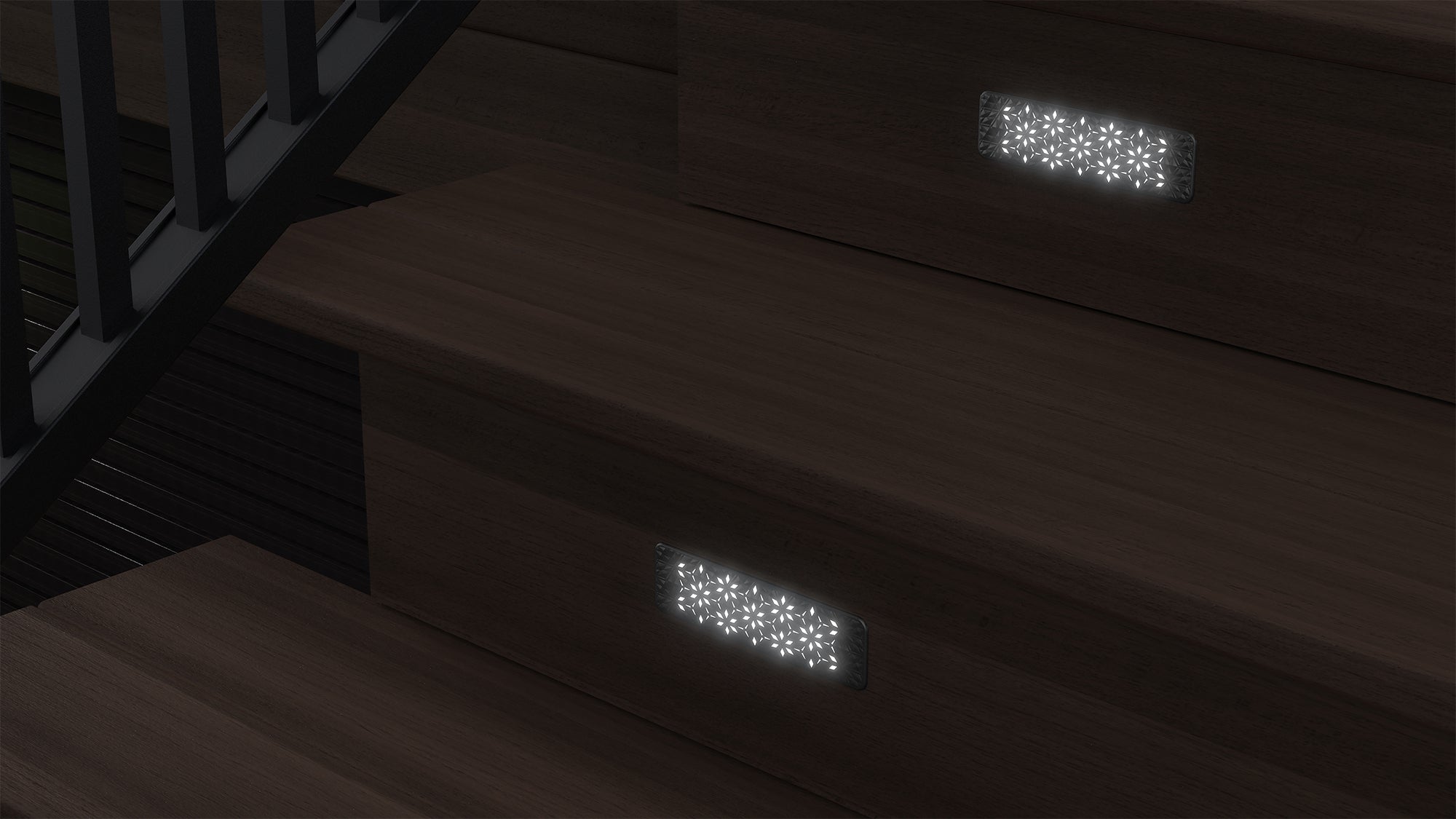 Decorative Recessed Stair Light