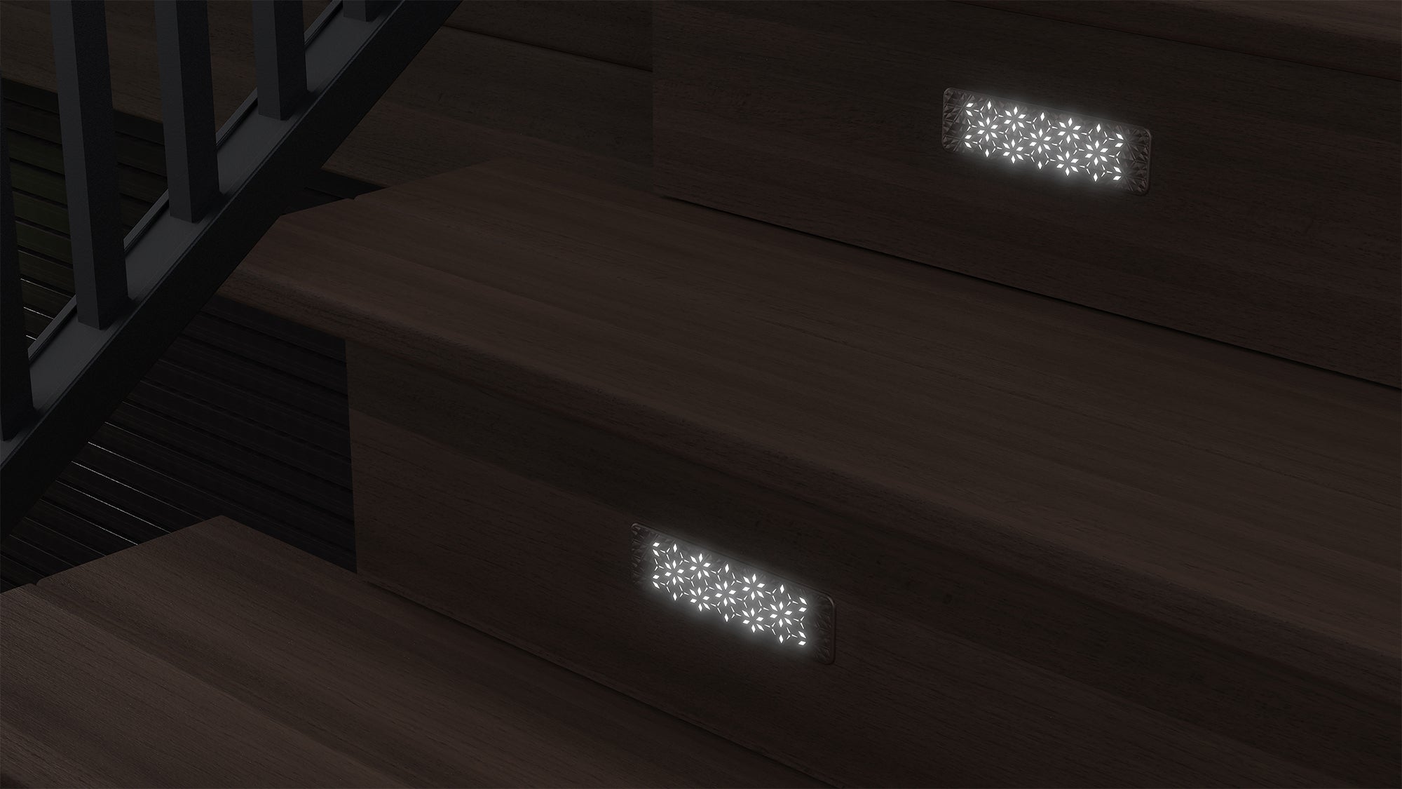 Decorative Recessed Stair Light