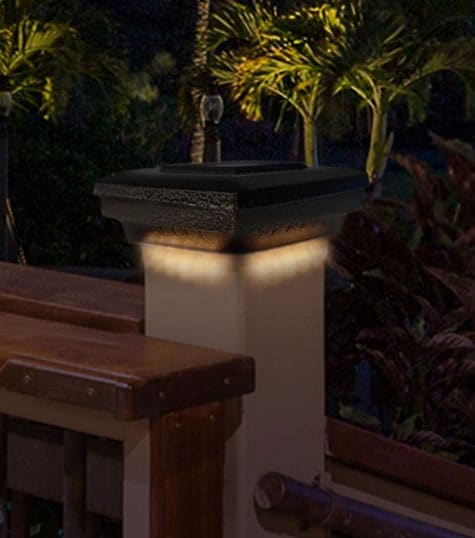 SAVVY SOLAR® NexGen Post Cap Lights