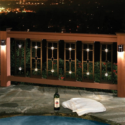 Perfect Panel Aluminum Railing Balusters with LED Lights