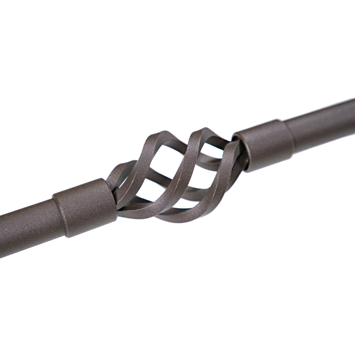 Round Double Basket Baluster with LED Lights