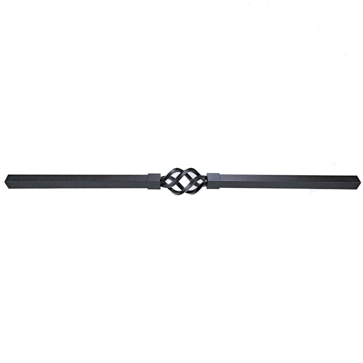 Square Single Basket Baluster with LED Lights