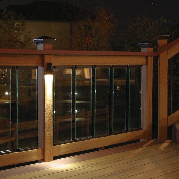Perfect Panel Custom Etched Glass Baluster
