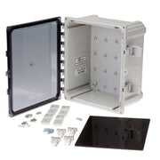 EZ Enclosure With Mounting Plate and Hinges