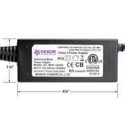 Indoor 24 Watt Low Voltage LED Transformer