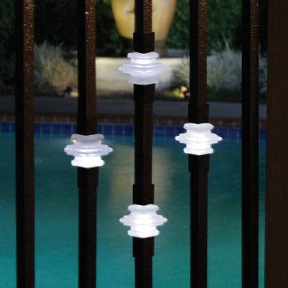 Double Casey Collar Baluster with LED Lights