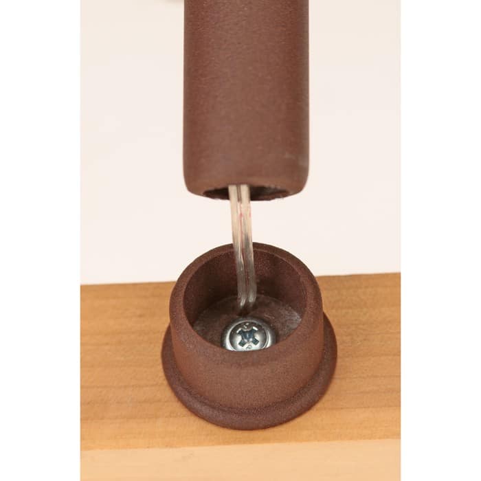 Screw-In Round Baluster End Caps