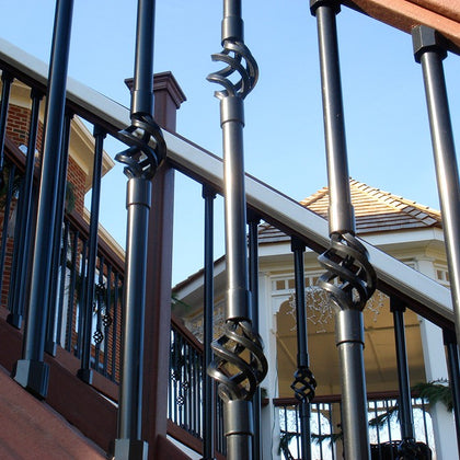 Round Double Basket Baluster
