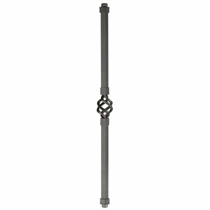 Square Single Basket Baluster