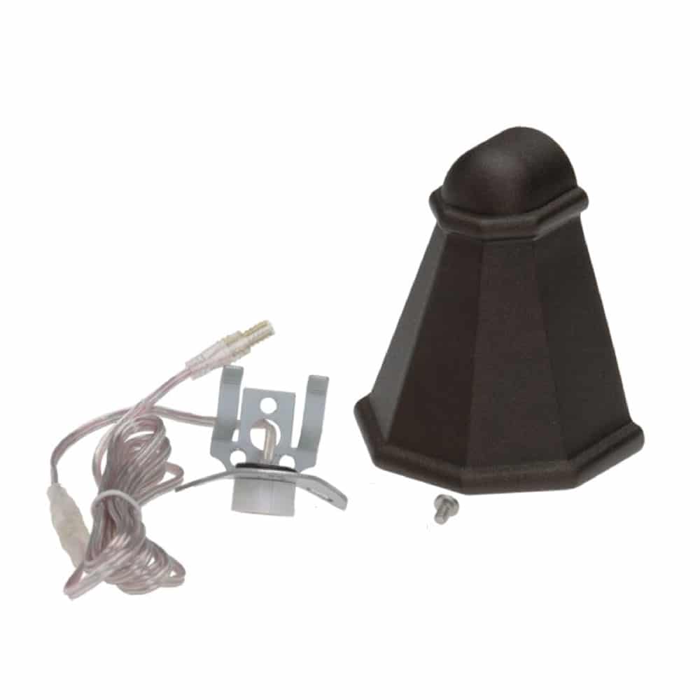 Tear Drop Style Post Lamp
