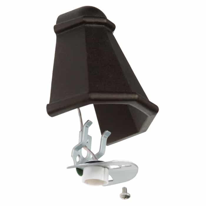 Tear Drop Style Post Lamp