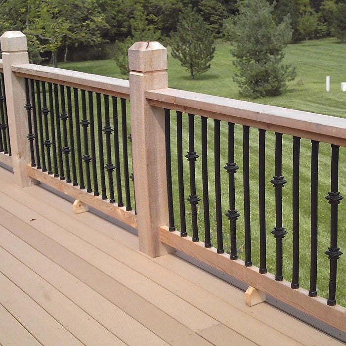 Double Casey Collar Baluster with LED Lights | DEKOR® Lighting
