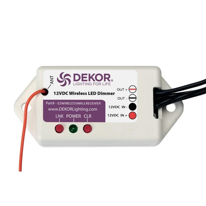 Wireless Dimmer Switch & Receiver Kit for LED DEKOR®