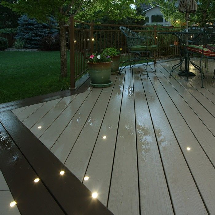 Outdoor Recessed Deck Dot™ LED Light Kit - DEKOR® Lighting