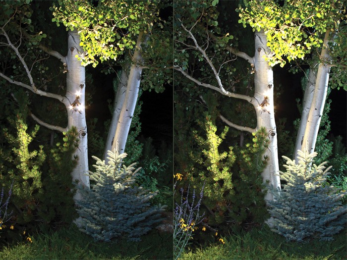 DEKOR® Tree Gang Landscape Light with 2 light modules