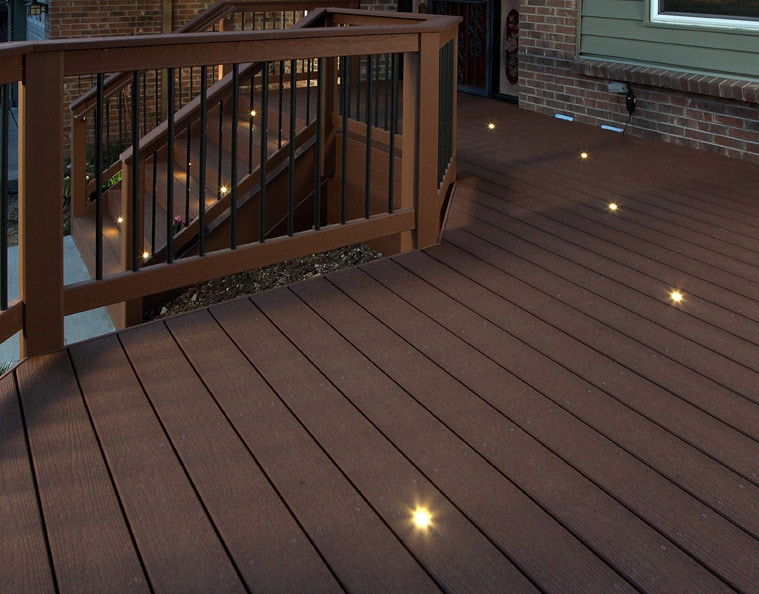 LED Recessed Deck Lighting Kit | Deckorators, 8 Pack 460393