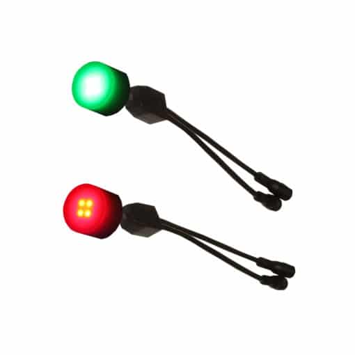 dock dots lights with port and starboard colors