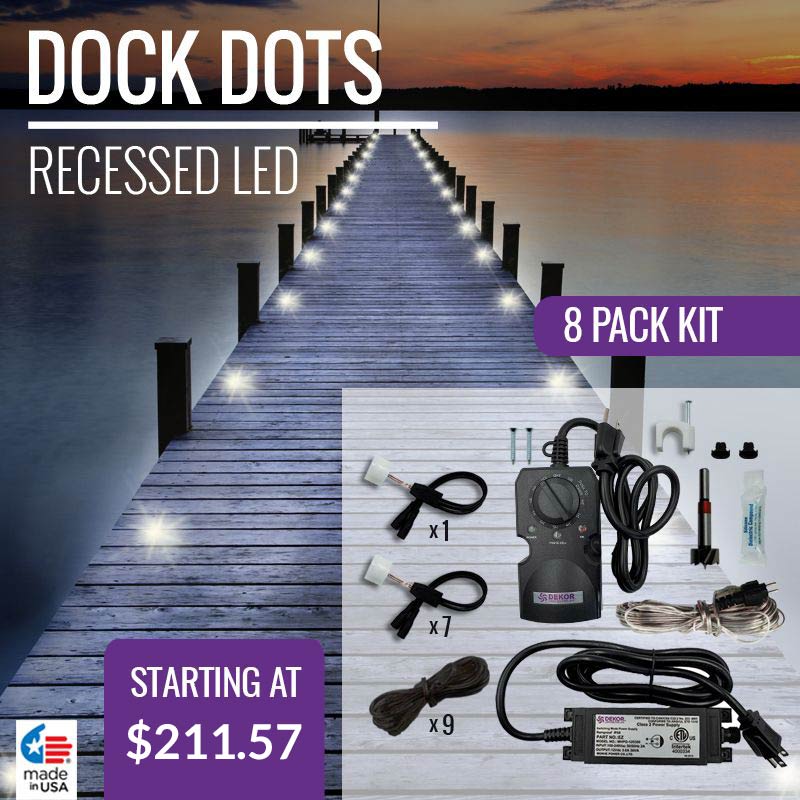 Led Dock Lights Marine Lighting By Dekor