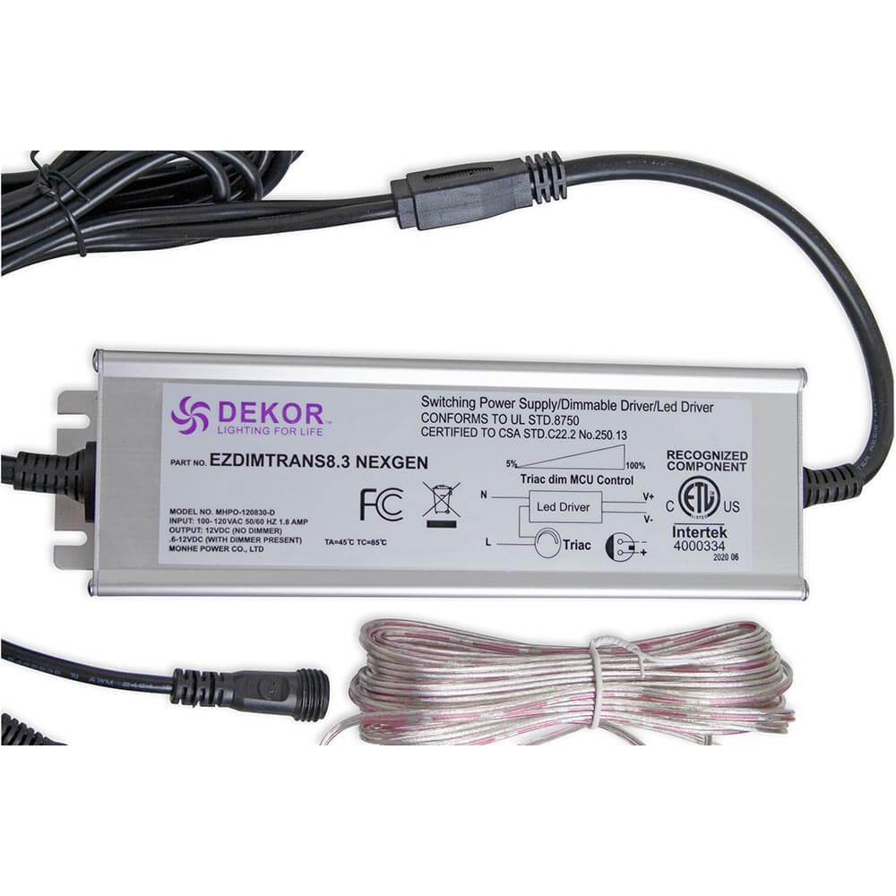 Dimmable 100 Watt Low Voltage LED Transformer | DEKOR Lighting