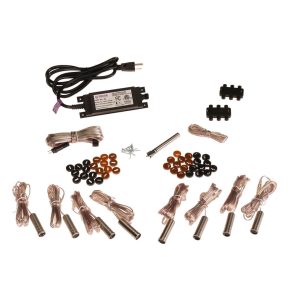 mini recessed stair light indoor kit